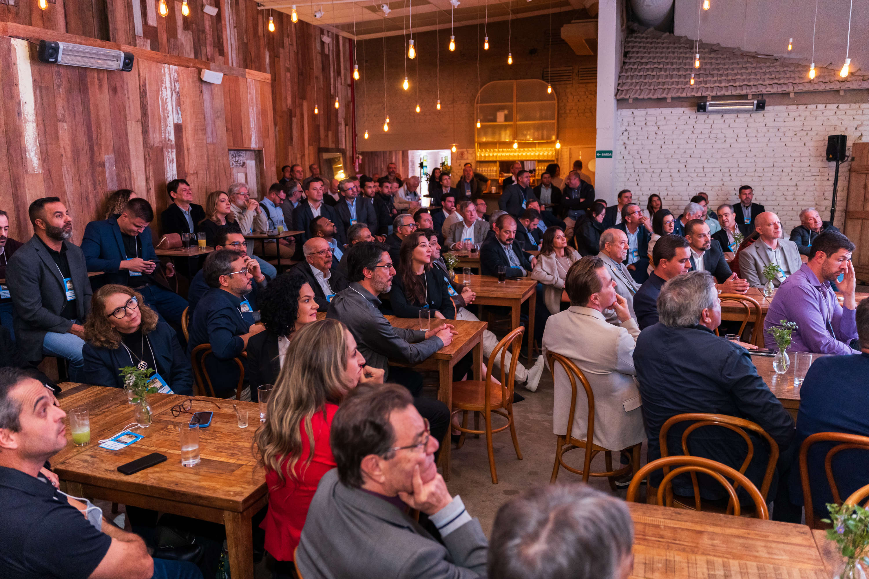 Momento do evento Conexões e Negócios