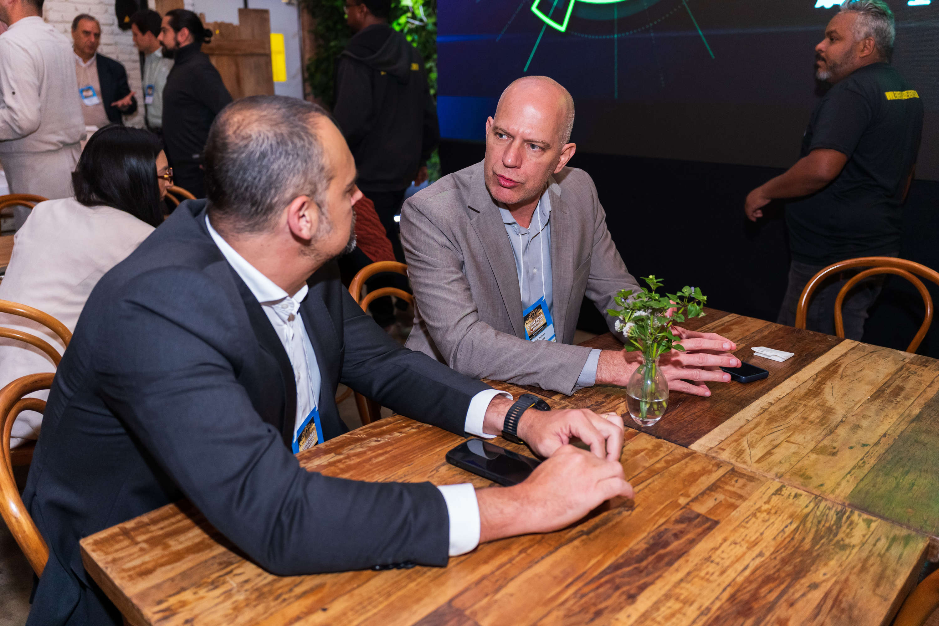 Momento do evento Conexões e Negócios