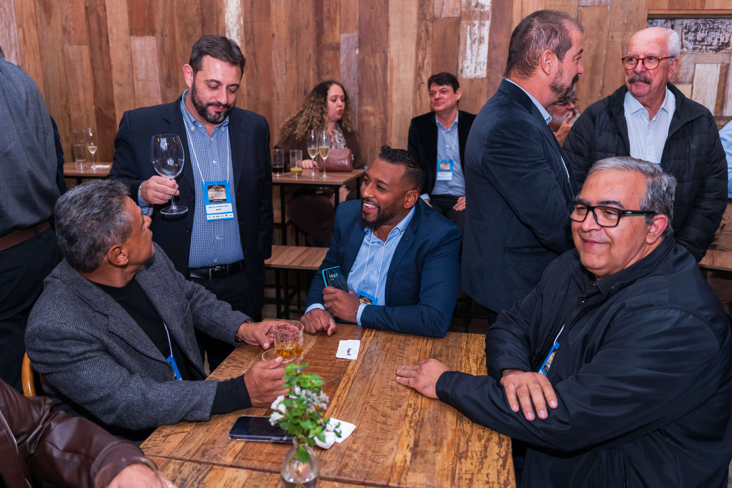 Momento do evento Conexões e Negócios